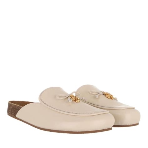 Tory Burch Shoes - Tory Burch Charm Mule Brie Size 8